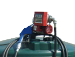 dieseltank met pomp