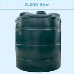 Dubbelwandige tank voor huisbrandolie van 9.400 liter – ruime opslagcapaciteit voor grootverbruikers.