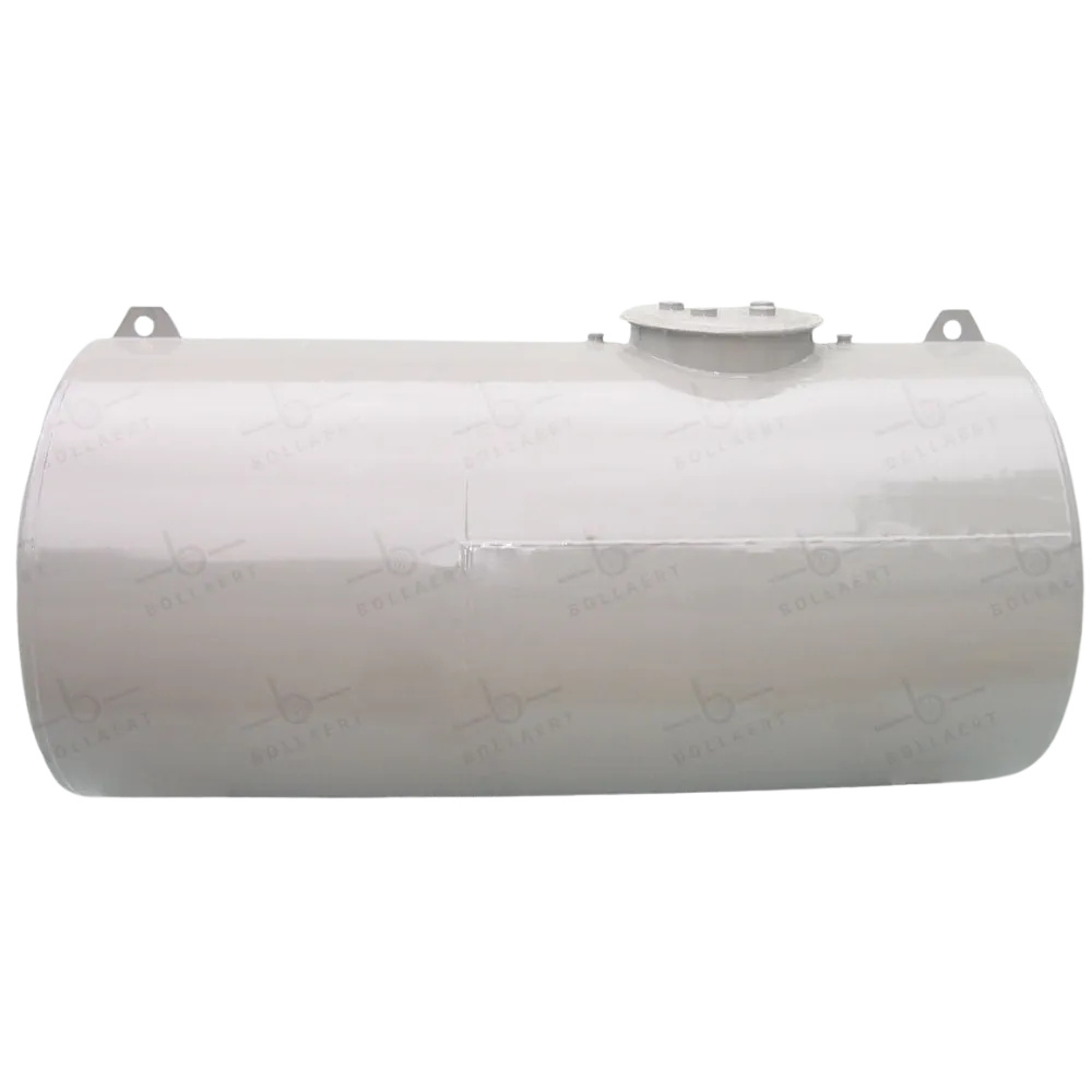 Ondergrondse stalen dubbelwandige mazouttank met epoxycoating – duurzame, corrosiebestendige oplossing voor grote opslagvolumes tot 60.000 liter in industriële toepassingen.